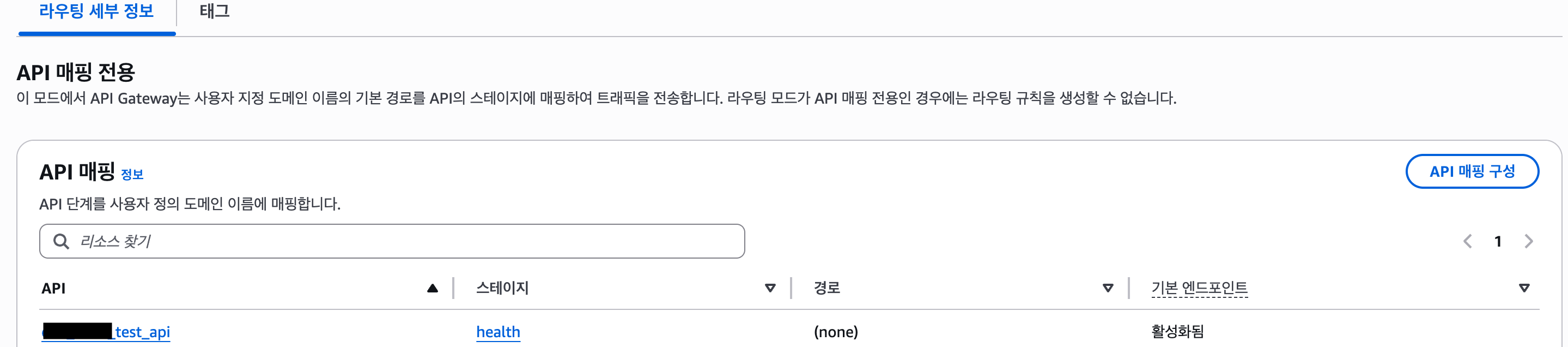 Custom domain api mapping